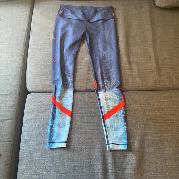 With for equinox blue print full length leggings - Picture 4 of 4